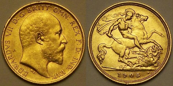 1905 half Sovereign from www.lainson.eu