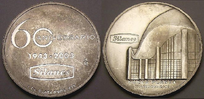 Mexican silver medals from lainson.eu