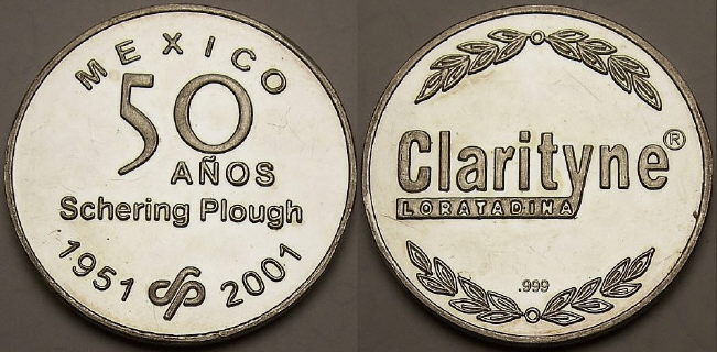 Mexican silver medals from lainson.eu