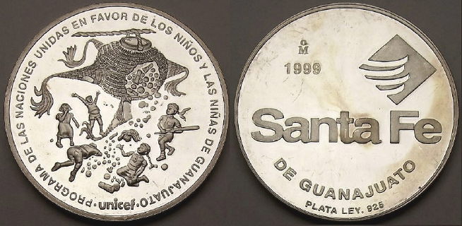 Mexican silver medals from lainson.eu