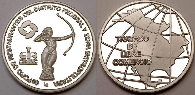 Mexican silver medals from lainson.eu