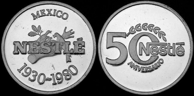 Mexican silver medals from lainson.eu
