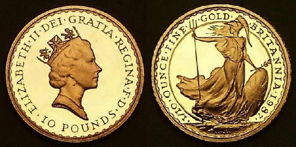 1/10th gold Britannias from lainson.eu