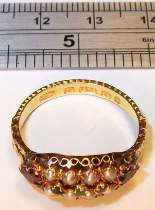 Suffragette gold rings from www.lainson.eu